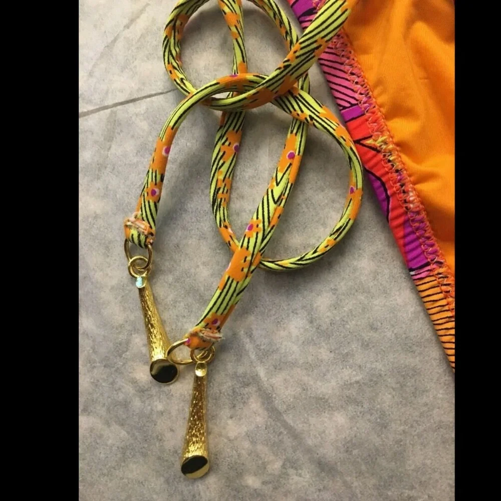 NWT Trina Turk Amazonia Tie Hipster Bikini Bottoms‎